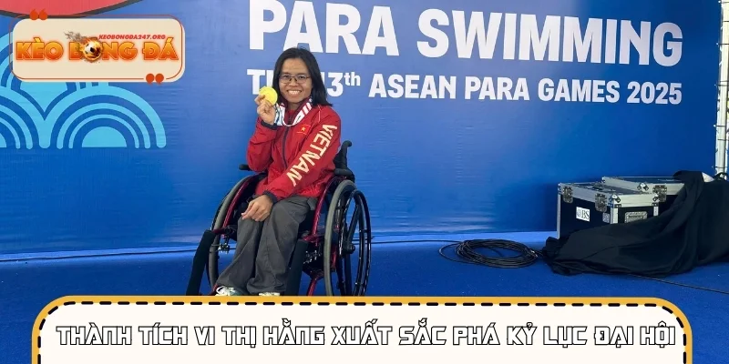 Thành tích Vi Thị Hằng xuất sắc phá kỷ lục đại hội